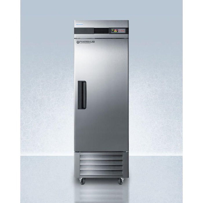 Accucold 28" Upright Pharmacy Freezer Stainless Steel RH Door Swing