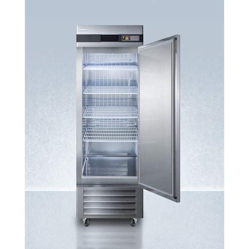 Accucold 28" Upright Pharmacy Freezer Stainless Steel RH Door Swing