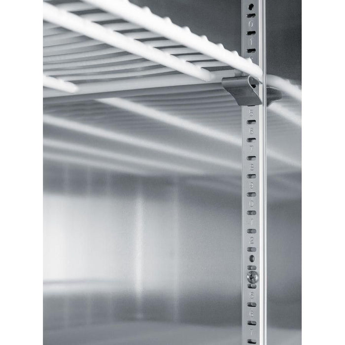 Accucold 28" Upright Pharmacy Freezer Stainless Steel RH Door Swing