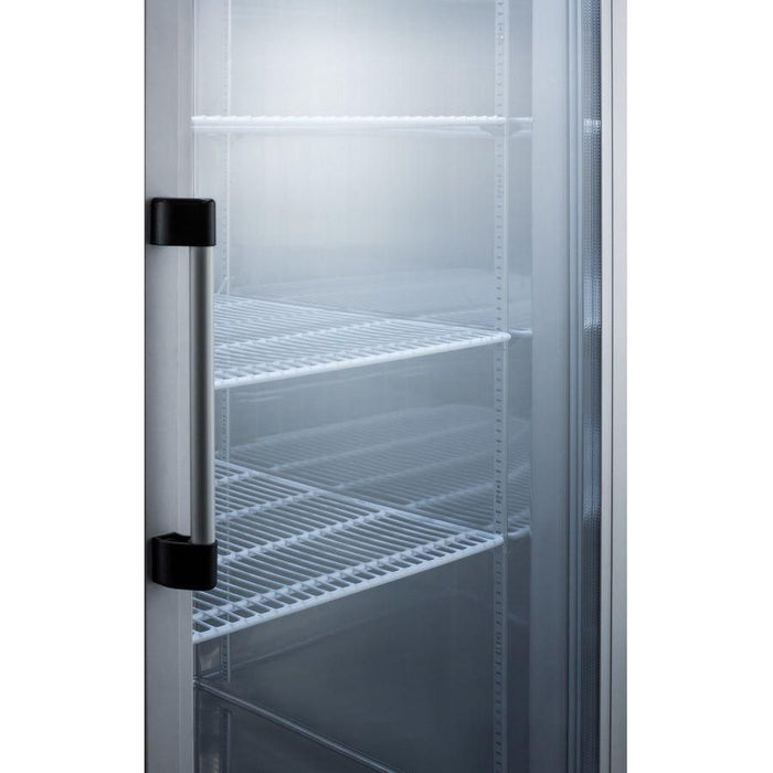 Accucold 28" Wide 23 Cu.Ft. Upright Pharmacy Glass Door Refrigerator