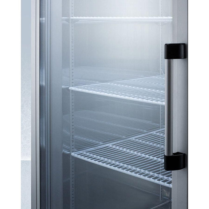 Accucold 28" Wide 23 Cu.Ft. Upright Pharmacy Refrigerator Glass Door