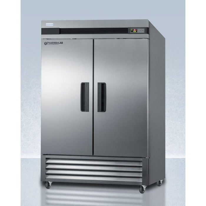 Accucold 55" Upright Pharmacy All-Freezer Double Door Stainless Steel