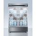 Accucold 55" Wide 49 Cu. Ft. Upright Pharmacy Refrigerator Glass Door