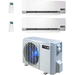 ACiQ Mini Split - 18,000 BTU 2 Zone Ductless Air Conditioner and Heat Pump