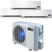 ACiQ Mini Split - 30,000 BTU 3 Zone Ductless Air Conditioner and Heat Pump