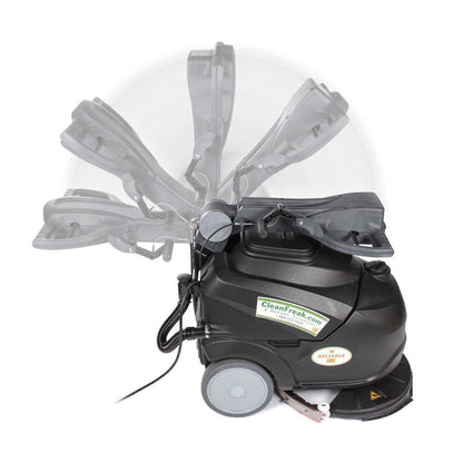 CleanFreak 18" Electric Automatic Floor Scrubber Package w/ Accessories - ASP-PACKAGE2