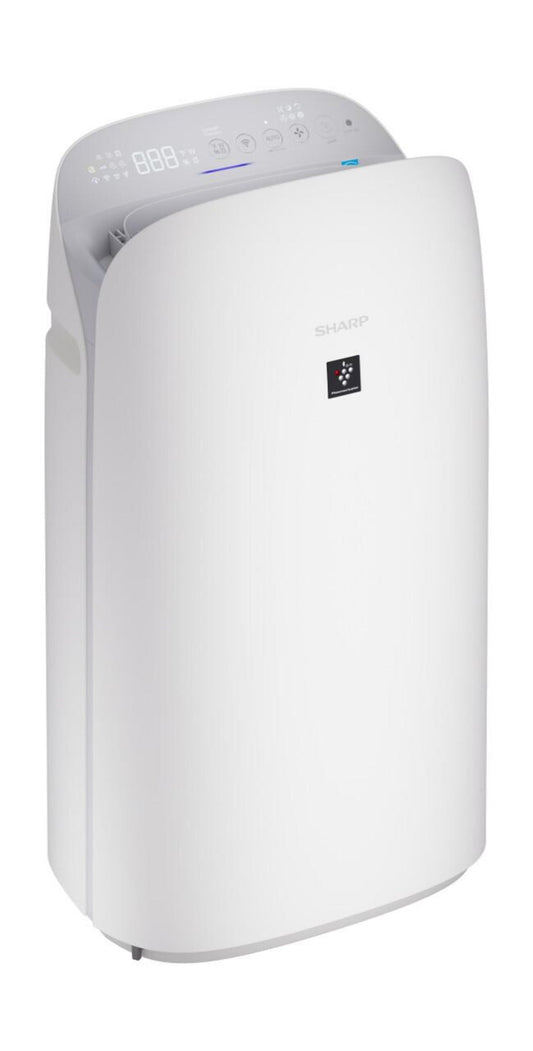 Sharp Plasmacluster Ion Air Purifier with True HEPA + Humidifier - KCP110UW-KT
