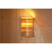 Aleko Canadian Hemlock Indoor Wet / Dry 6-Person Sauna with LED Lights