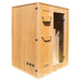 Aleko Canadian Hemlock Indoor Wet Dry Sauna - 3 Person