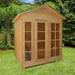 Aleko Canadian Hemlock Outdoor / Indoor Wet / Dry 6-Person Sauna