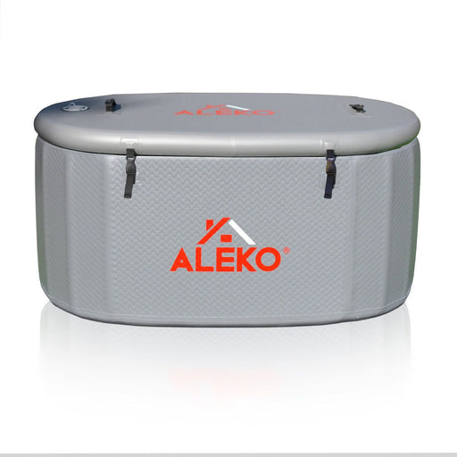 Aleko Inflatable Cold Plunge with Locking Lid and Carry Bag