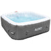 Aleko Inflatable Jetted 6-Person Square Hot Tub & Cover - 265 gal