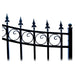 Aleko Steel Dual Swing Driveway Gate London Style 12 x 6 ft DG12LOND-AP