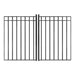 Aleko Steel Dual Swing Driveway Gate Madrid Style 14 x 6 ft DG14MADD-AP