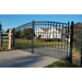 Aleko Steel Dual Swing Driveway Gate Paris Style 14 x 6 DG14PARD-AP