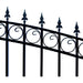 Aleko Steel Dual Swing Driveway Gate Prague Style 16 x 6 DG16PRAD-AP