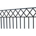 Aleko Steel Dual Swing Driveway Gate Stockholm Style 18 x 6 ft DG18STOD-AP