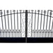 Aleko Steel Dual Swing Driveway Gate Venice Style 14 x 6 ft DG14VEND-AP