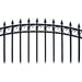 Aleko Steel Single Swing Driveway Gate London Style 12 x 6 ft DG12LONSSW-AP