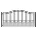 Aleko Steel Single Swing Driveway Gate Paris Style 12 x 6 ft DG12PARSSW-AP