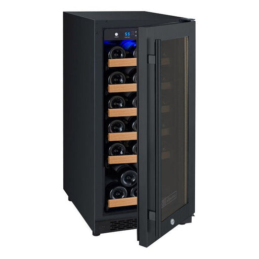 Allavino 15" Wide FlexCount II Tru-Vino 30 Bottle Single Zone Black Wine Refrigerator VSWR30-1BR20