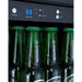 Allavino 15" Wide FlexCount II Tru-Vino Stainless Steel Left Hinge Beverage Center VSBC15-SL20