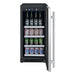 Allavino 15" Wide FlexCount II Tru-Vino Stainless Steel Right Hinge Beverage Center VSBC15-SR20