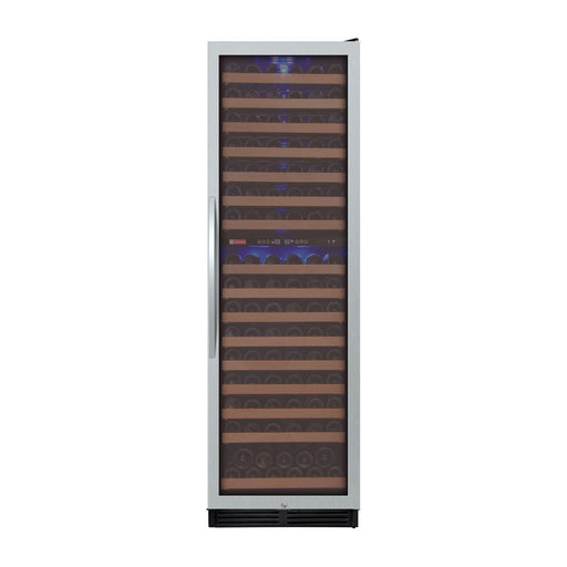 Allavino 24" Wide FlexCount Classic II Tru-Vino 172 Bottle Dual Zone Stainless Steel Right Hinge Wine Refrigerator YHWR172-2SR20