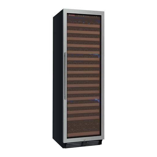 Allavino 24" Wide FlexCount Classic II Tru-Vino 174 Bottle Single Zone Stainless Steel Right Hinge Wine Refrigerator YHWR174-1SR20