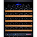 Allavino 24" Wide FlexCount II Tru-Vino 172 Bottle Dual Zone Black Left Hinge Wine Refrigerator VSWR172-2BL20