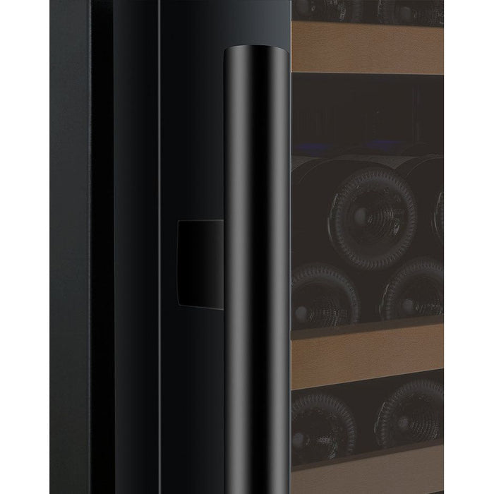 Allavino 24" Wide FlexCount II Tru-Vino 172 Bottle Dual Zone Black Left Hinge Wine Refrigerator VSWR172-2BL20