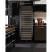 Allavino 24" Wide FlexCount II Tru-Vino 177 Bottle Single Zone Black Left Hinge Wine Refrigerator VSWR177-1BL20