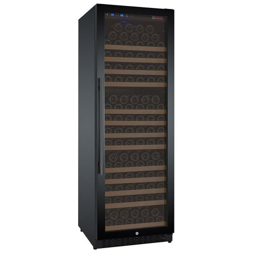 Allavino 24" Wide FlexCount II Tru-Vino 177 Bottle Single Zone Black Right Hinge Wine Refrigerator VSWR177-1BR20