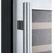 Allavino 24" Wide FlexCount II Tru-Vino 56 Bottle Dual Zone Stainless Steel Left Hinge Wine Refrigerator VSWR56-2SL20