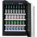 Allavino 24" Wide FlexCount II Tru-Vino Stainless Steel Left Hinge Beverage Center VSBC24-SL20