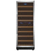 Allavino 24" Wide Vite II Tru-Vino 99 Bottle Dual Zone Stainless Steel Right Hinge Wine Refrigerator YHWR99-2SR20