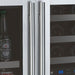 Allavino 30" Wide FlexCount II Tru-Vino 30 Bottle/88 Can Dual Zone Stainless Steel Side-by-Side Wine Refrigerator/Beverage Center 3Z-VSWB15-3S20