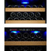 Allavino 32" Wide Vite II Tru-Vino 277 Bottle Single Zone Black Left Hinge Wine Refrigerator YHWR305-1BL20