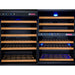 Allavino 47" Wide FlexCount II Tru-Vino 112 Bottle Three Zone Black Side-by-Side Wine Refrigerator 3Z-VSWR5656-B20