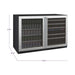 Allavino 47" Wide FlexCount II Tru-Vino 56 Bottle/124 Can Stainless Steel Side-by-Side Wine Refrigerator/Beverage Center 3Z-VSWB24-3S20