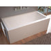 Anzzi 3060SHAR Atlantis Whirlpools Soho 30 x 60 Front Skirted Air Massage Tub with Right Drain