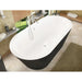 Anzzi 3270VY Atlantis Whirlpools Valley 32 x 70 Freestanding One Piece Soaker Tub with Center Drain