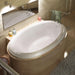 Anzzi 3660P Atlantis Whirlpools Petite 36 x 60 Oval Soaking Bathtub