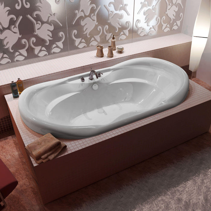 Anzzi 4170I Atlantis Whirlpools Indulgence 41 x 70 Oval Soaking Bathtub