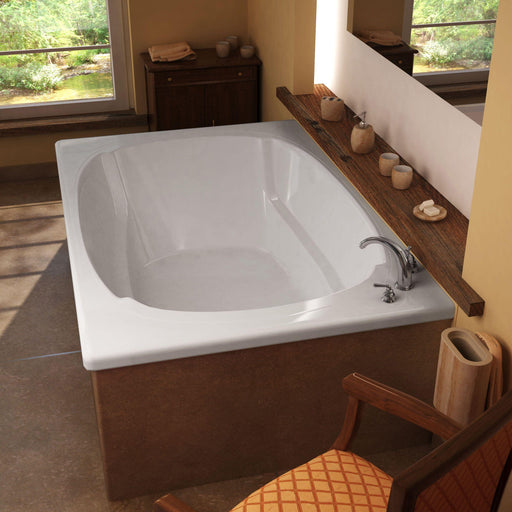 Anzzi 4872C Atlantis Whirlpools Charleston 48 x 72 Rectangular Soaking Bathtub