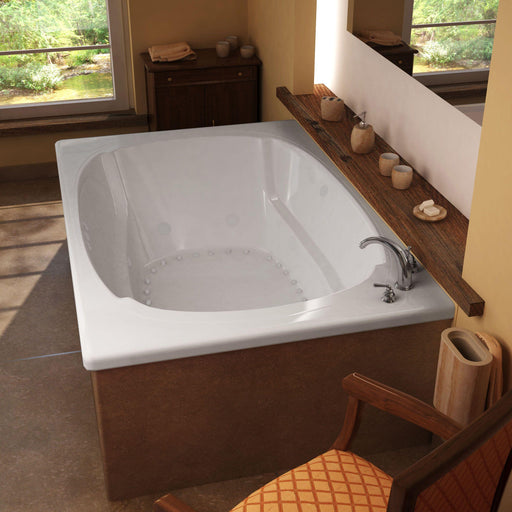 Anzzi 4872CDR Atlantis Whirlpools Charleston 48 x 72 Rectangular Air & Whirlpool Jetted Bathtub