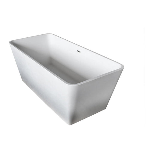 Anzzi 5927BLSXCWXX Atlantis Whirlpools Bealey 27 x 60 Artificial Stone Freestanding Bathtub