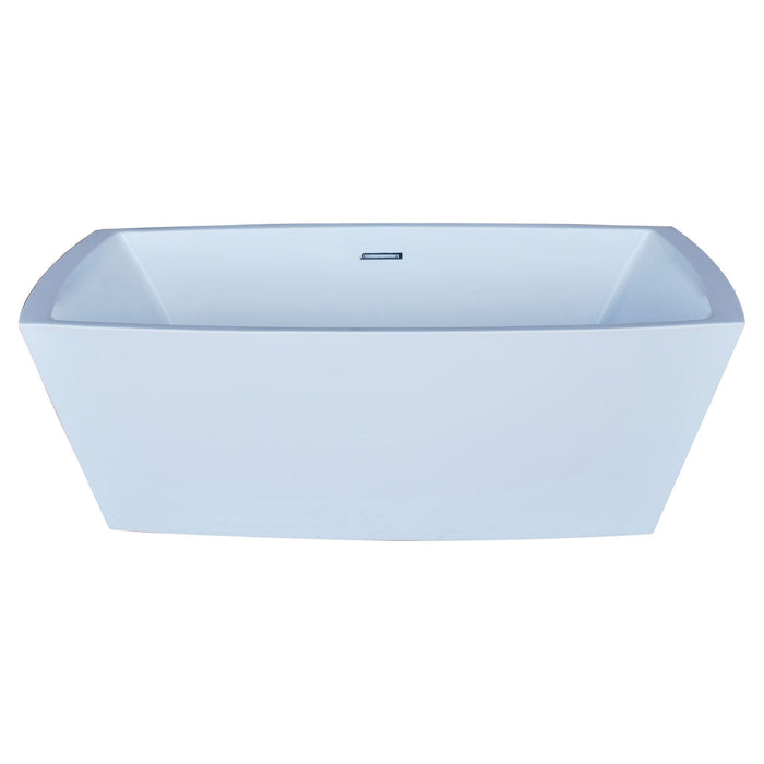 Anzzi 6731ATSXCWXX Atlantis Whirlpools Antione 32 x 67 Rectangle Acrylic Freestanding Bathtub