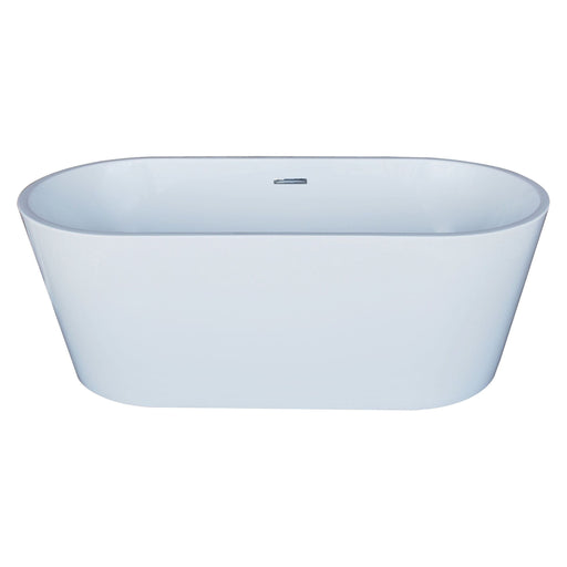 Anzzi 6731BWSXCWXX Atlantis Whirlpools Bowen 32 x 67 Oval Acrylic Freestanding Bathtub