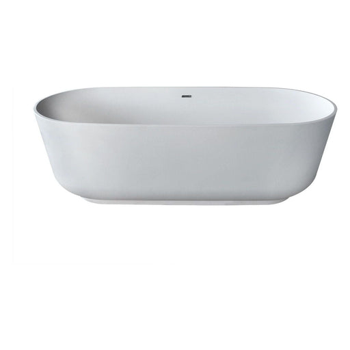 Anzzi 7131ASSXCWXX Atlantis Whirlpools Asaro 32 x 71 Artificial Stone Freestanding Bathtub